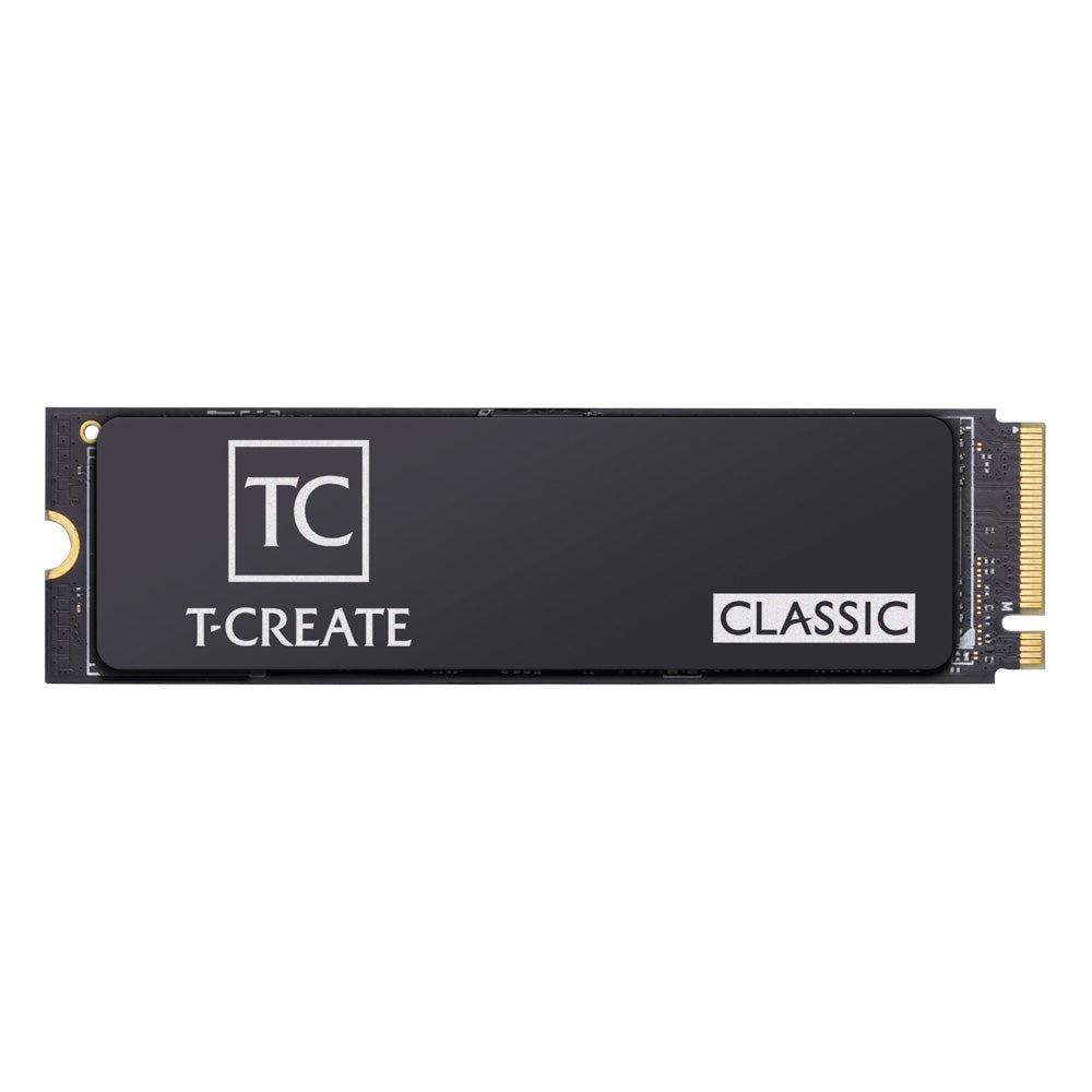TEAM T-CREATE M.2-2280 PCI-E Gen4x4 DL CLASSIC 1TB RETAIL W/HEAT STICKER