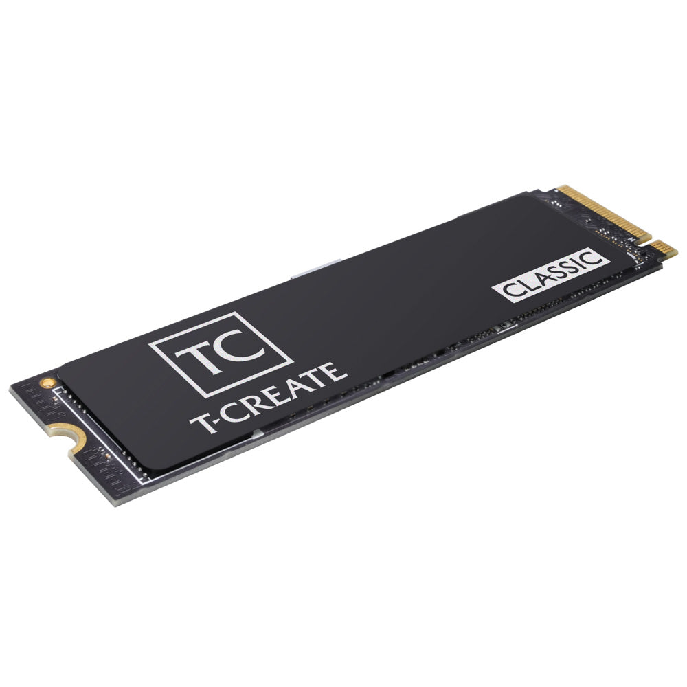 TEAM T-CREATE M.2-2280 PCI-E Gen4x4 DL CLASSIC 1TB RETAIL W/HEAT STICKER