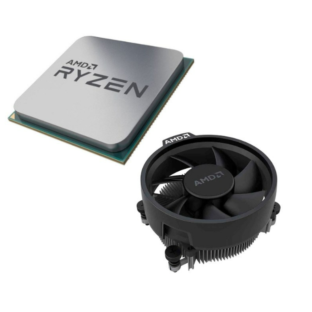 AMD Ryzen 3 4100  4-Core/8 Threads UNLOCKED Max Freq 4.00GHz 6MB Cache Socket AM4 65W With Wraith Stealth cooler