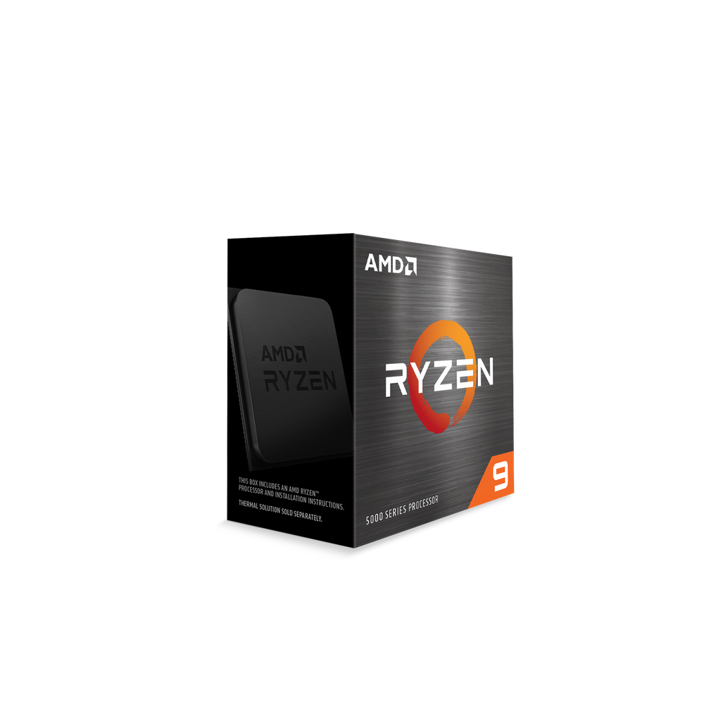 AMD Ryzen 9 5900X 12-Core/24 Threads Max Freq 4.8GHz70MB Cache Socket AM4 105W without cooler