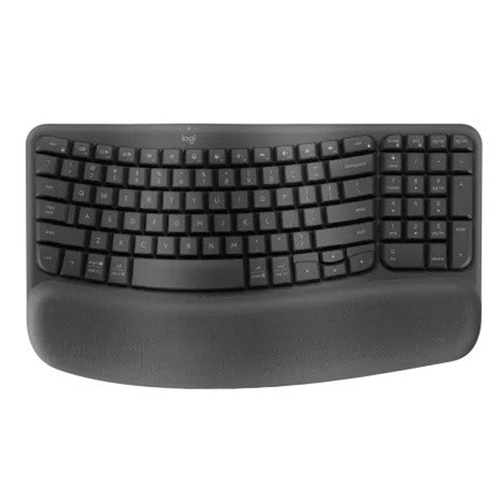 Wave Keys Wireless Ergonomic Keyboard - Graphite