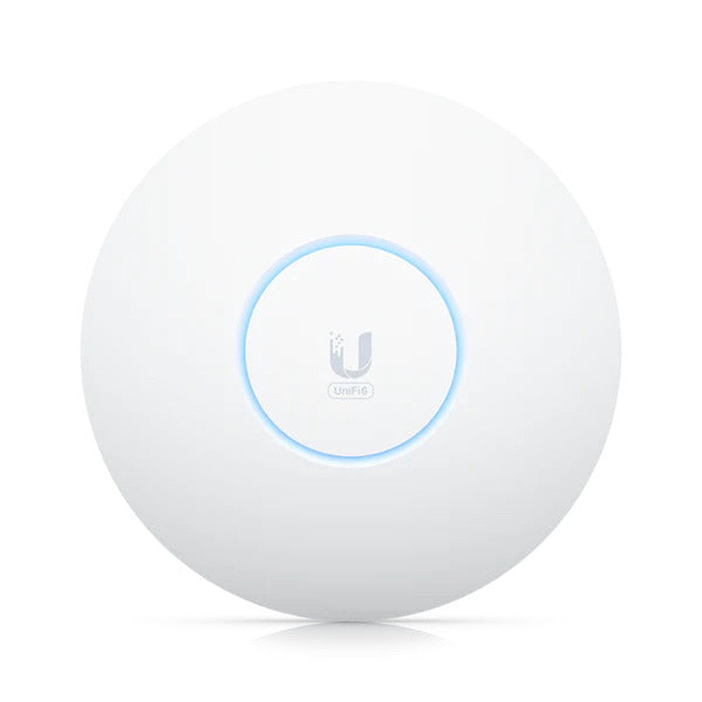 Ubiquiti UniFi U6-Enterprise WiFi 6E 4x4 MIMO PoE+ Access Point,140m Coverage,600+ Device&2.5GbE Uplink, Ceiling Mount,For High-Density, Incl 2Yr Warr