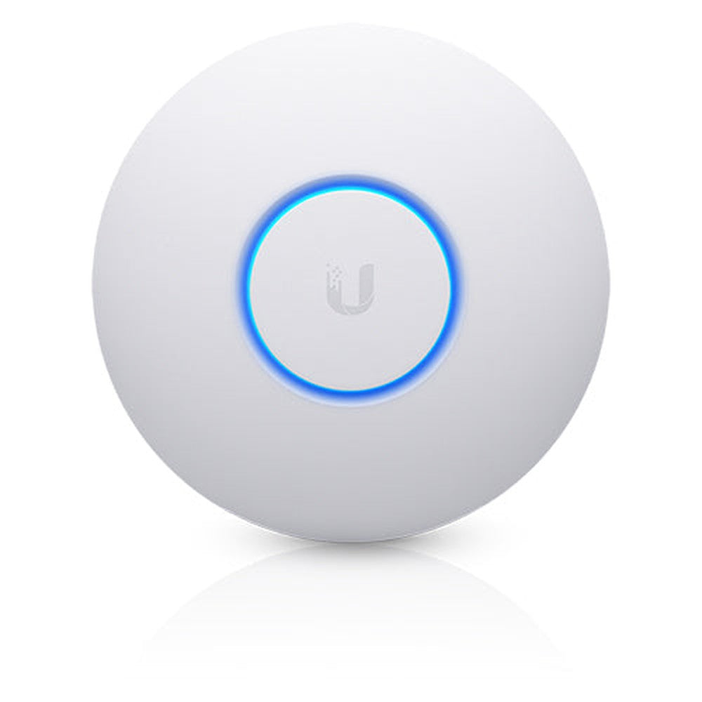 Ubiquiti UniFi AC Pro V2 Indoor & Outdoor AP, 2.4GHz @ 450Mbps, 5GHz @ 1300Mbps, 1750Mbps Total, Range Up 122m | POE Adapter Included, Incl 2Yr Warr