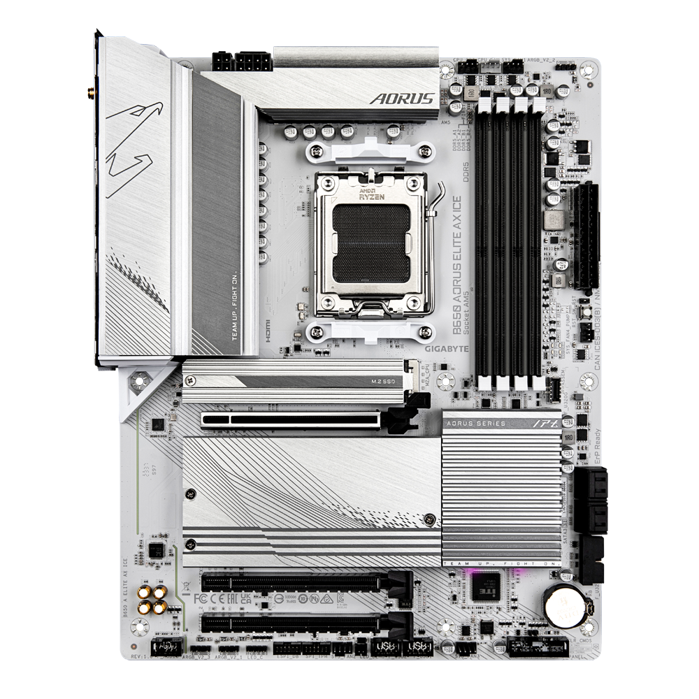 Gigabyte B650 A ELITE AX ICE  AMD AM5 B650/rev.1.0  ATX/RTL8852CE