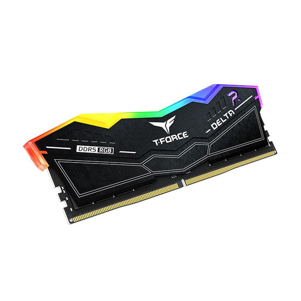 TEAMGROUP T-Force Delta RGB DDR5 Ram 32GB (2x16GB) 6000MHz PC5-48000 CL30 Desktop Memory Module Ram for 600 700 Series Chipset XMP 3.0