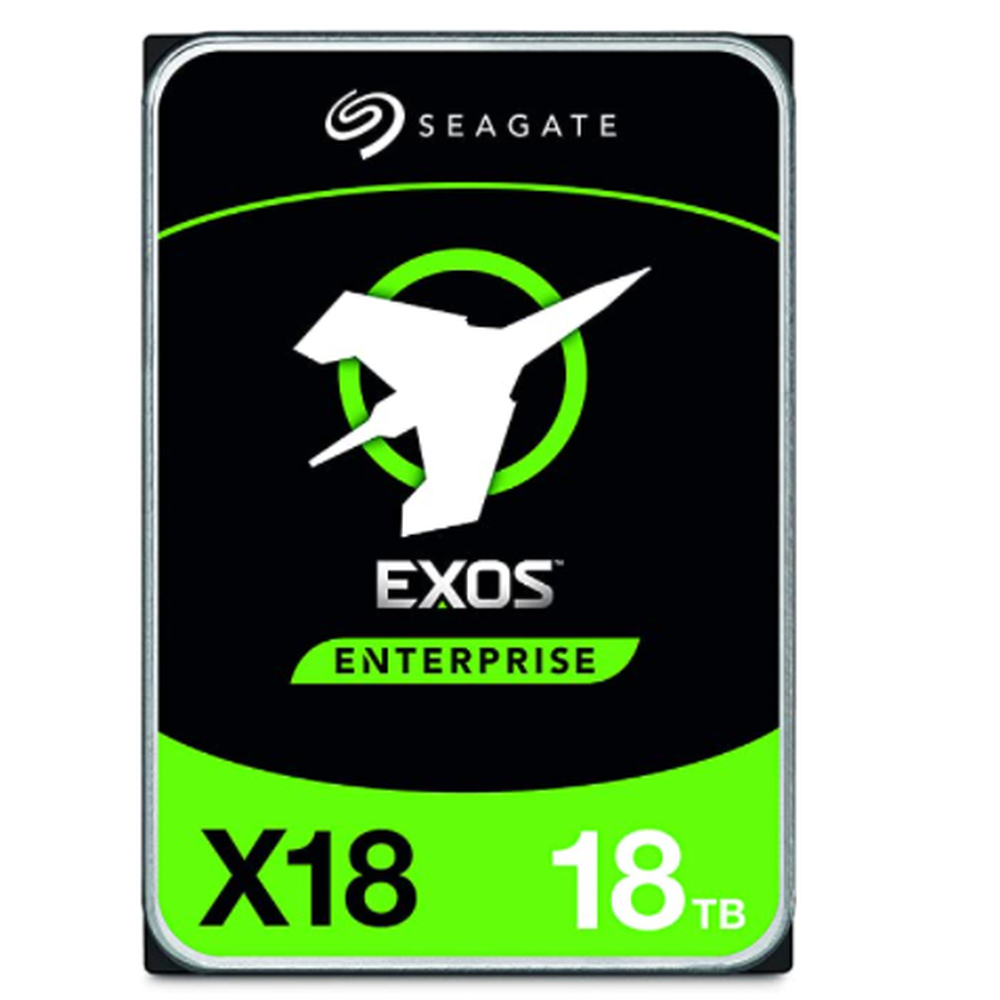 Seagate Exos X18 HDD 512E/4KN SATA 18TB 3.5" 7200 RPM 256 MB cache NO ENCRYPTION