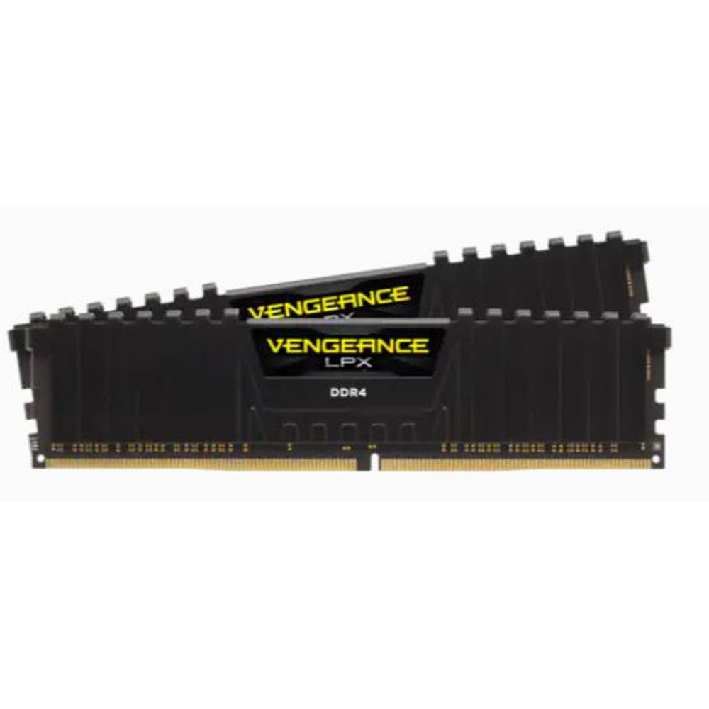 CORSAIR VENGEANCE LPX 16GB (2 x 8GB) DDR4 3200 (PC4-25600) C18 1.35V Desktop Memory - Black
