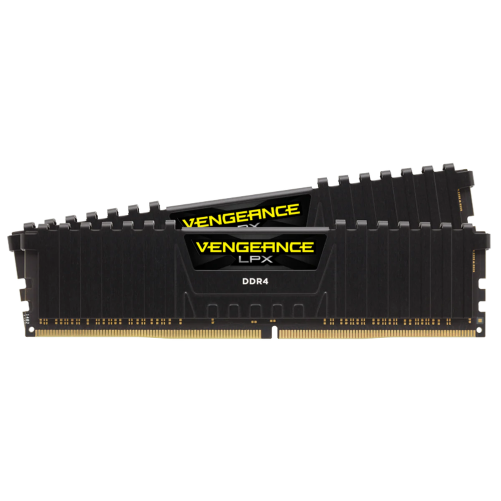 CORSAIR Vengeance LPX DDR4 3200MHz 32GB 2 x 288 DIMM Unbuffered 16-20-20-38 Black Heat spreader 1.35V XMP 2.0