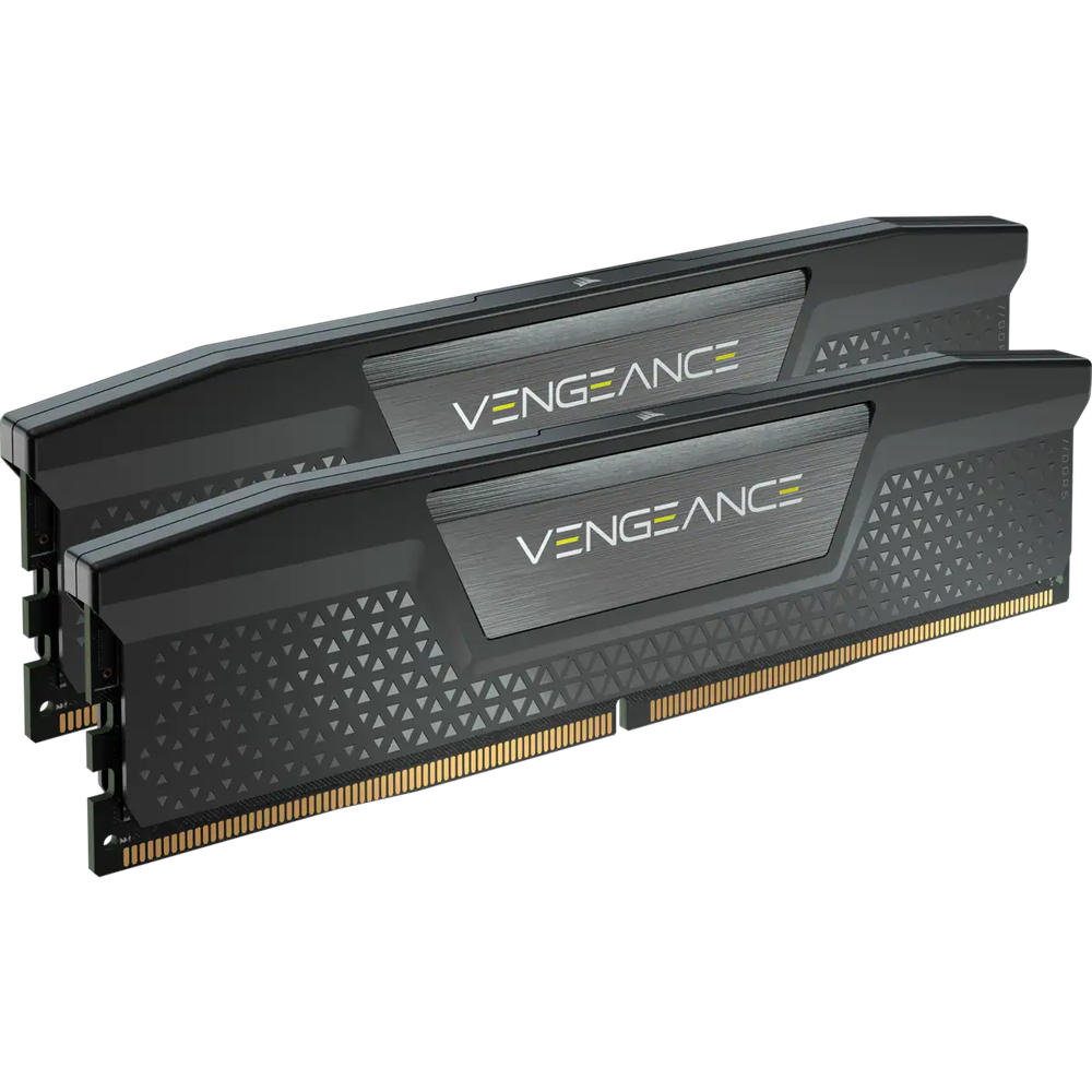DDR5 6400MT/s 32GB 2x16GB DIMM Unbuffered 32-40-40-84 Std PMIC XMP 3.0 VENGEANCE DDR5 Black Heatspreader 1.4V