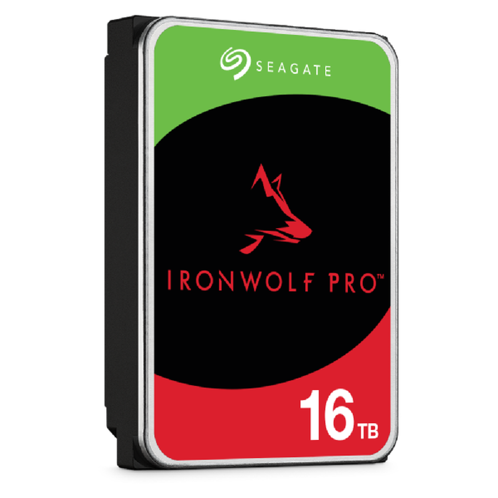Seagate IronWolf Pro NAS 3.5" HDD 16TB SATA 6Gb/s 7200RPM 256MB Cache 5 Years or 2.5M Hours
