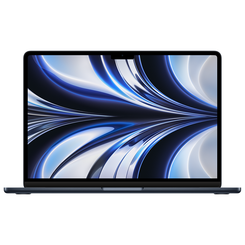 Apple 13-inch MacBook Air: Apple M2 chip with 8-core CPU and 10-core GPU 512GB - Midnight