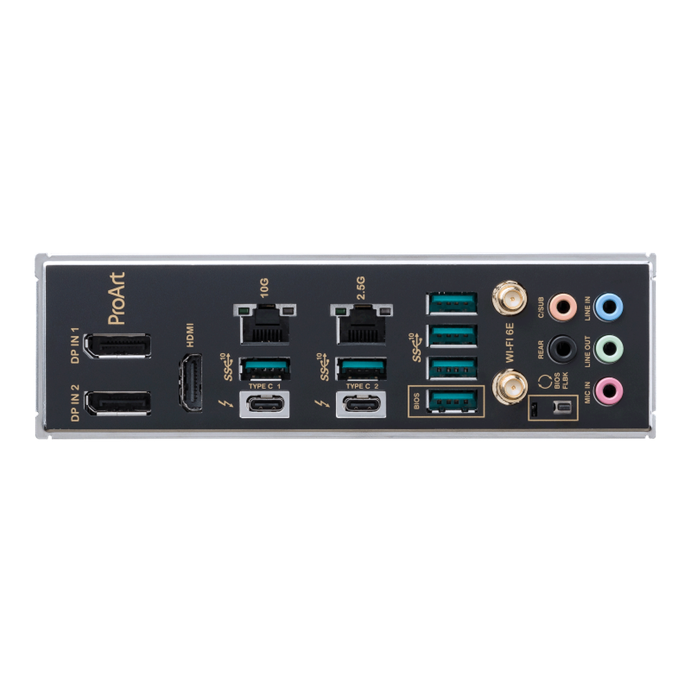 ASUS Intel PROART-Z790-CREATOR-WIFI Motherboard HDMI DisplayPort Ethernet
