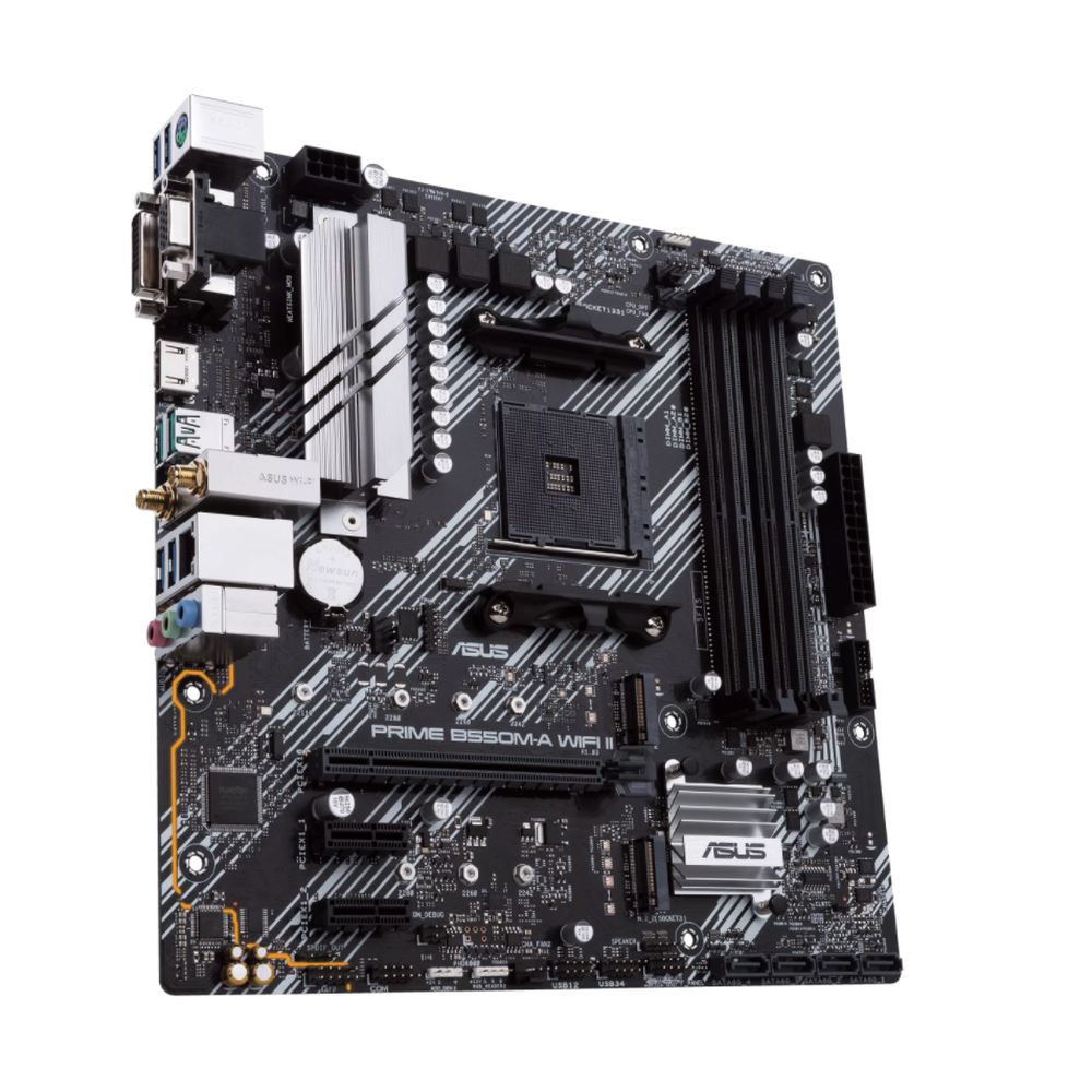 AMD ASUS PRIME-B550M-A-WIFI-II Gaming Motherboard