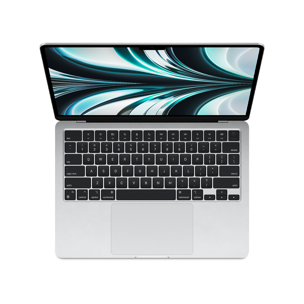 Apple 13-inch MacBook Air: Apple M2 chip with 8-core CPU and 10-core GPU 512GB - Silver