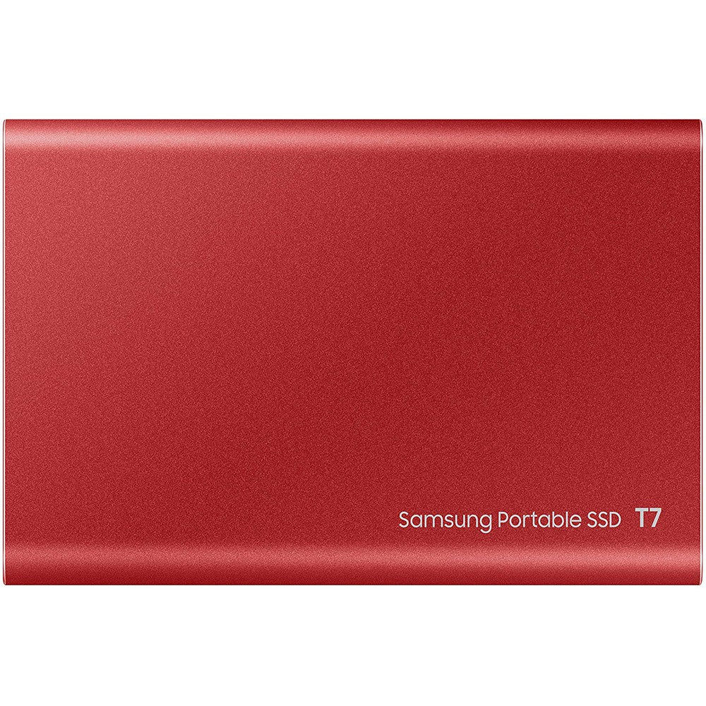 Samsung Portable SSD T7 2TB Metallic Red USB3.2 Type-C R/W(Max) 1050MB/s Aluminium Case