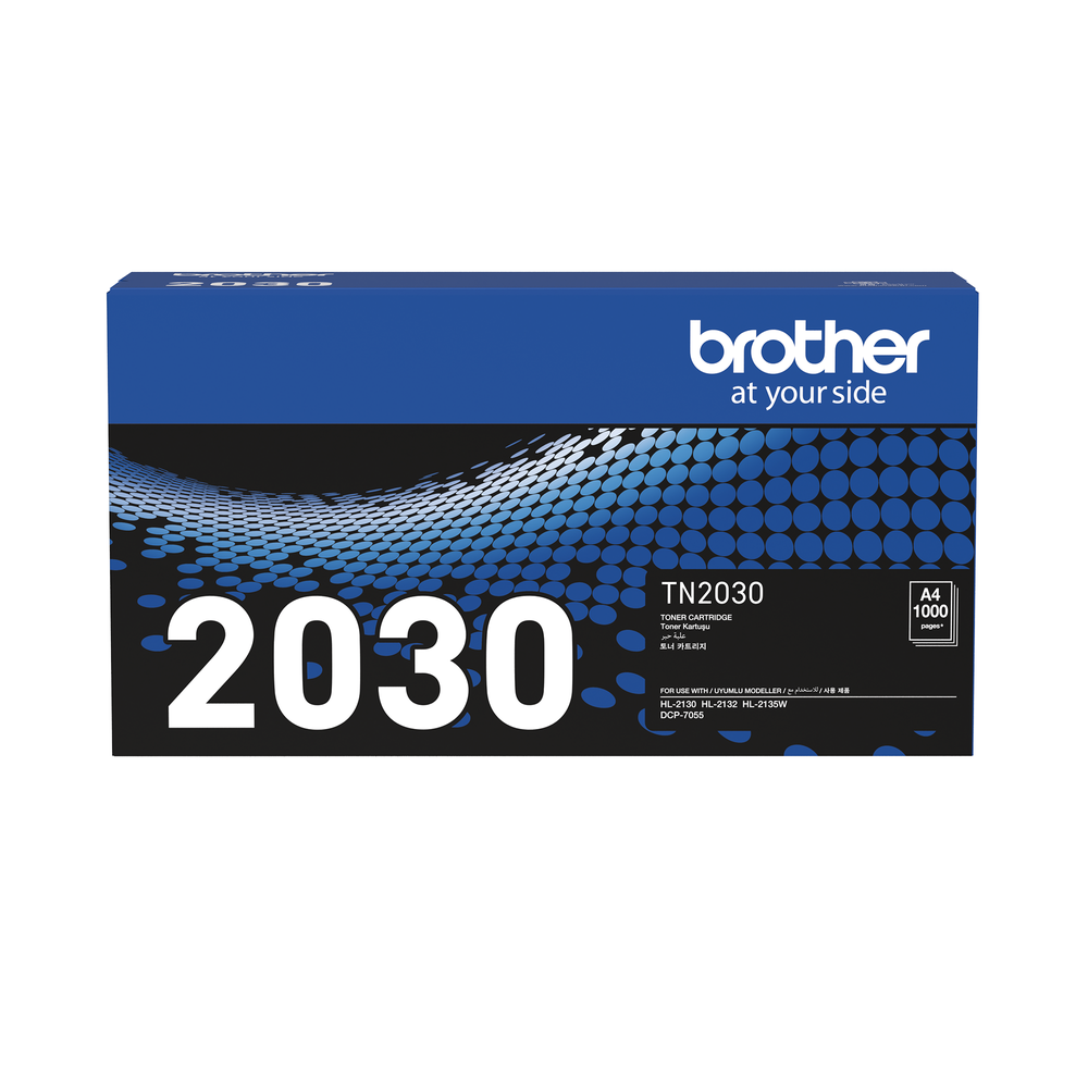Brother MONO LASER TN TO SUIT HL-2130/2132 DCP-7055- UP TO 1000 PG