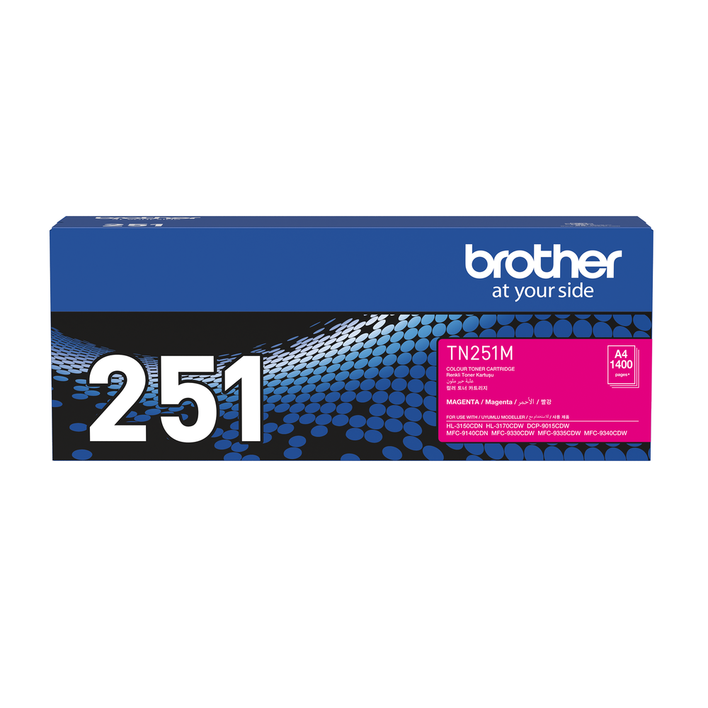 Brother MAGENTA TONER CARTRIDGE TO SUIT HL-3150CDN/3170CDW/MFC-9140CDN/9330CDW/9340CDW (1400 Pages)