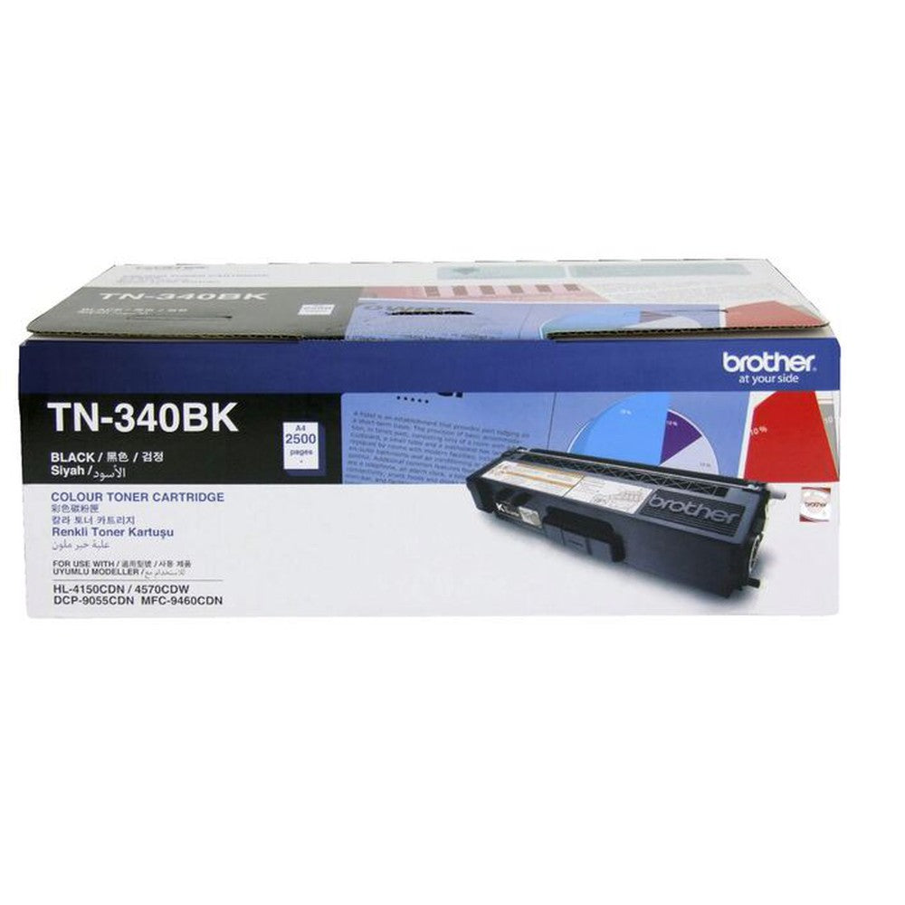 Brother TN340 Black Laser Toner for HL4150CDN/4570CDW