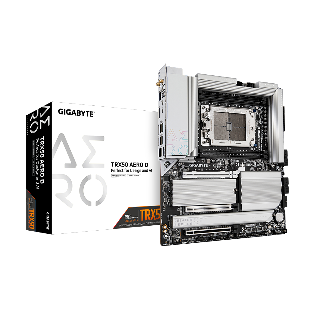 TRX50 AERO D AMD Socket sTR5/rev.1.0 E-ATX/Qualcomm QCNCM865
