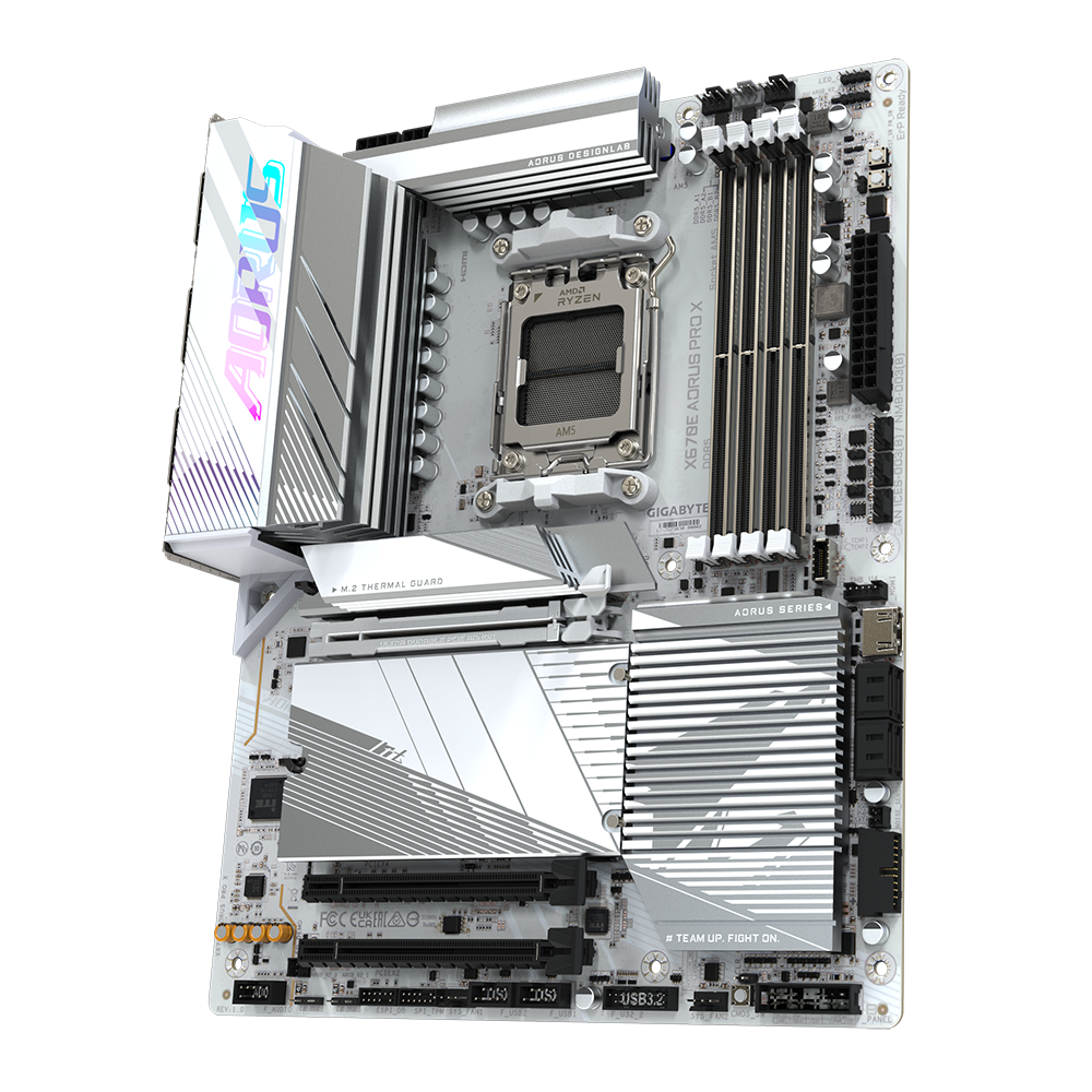 Gigabyte Model Name: X670E AORUS PRO X AMD AM5 X670/rev.1.1 ATX/Qualcomm QCNCM865