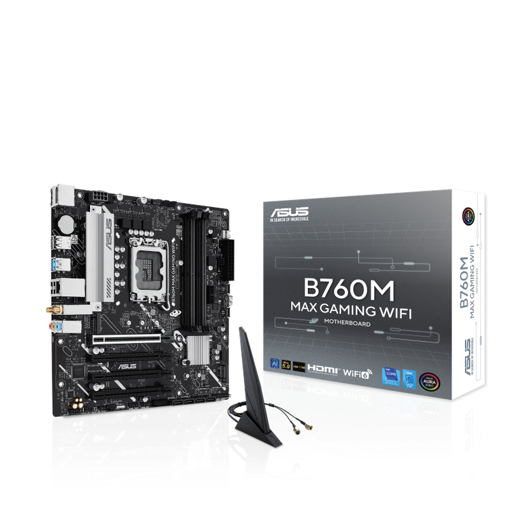 ASUS - Components & Peripherals B760M MAX GAMING WIFI//LGA1700B760PCIE5.0WIFI 6CECT2MB