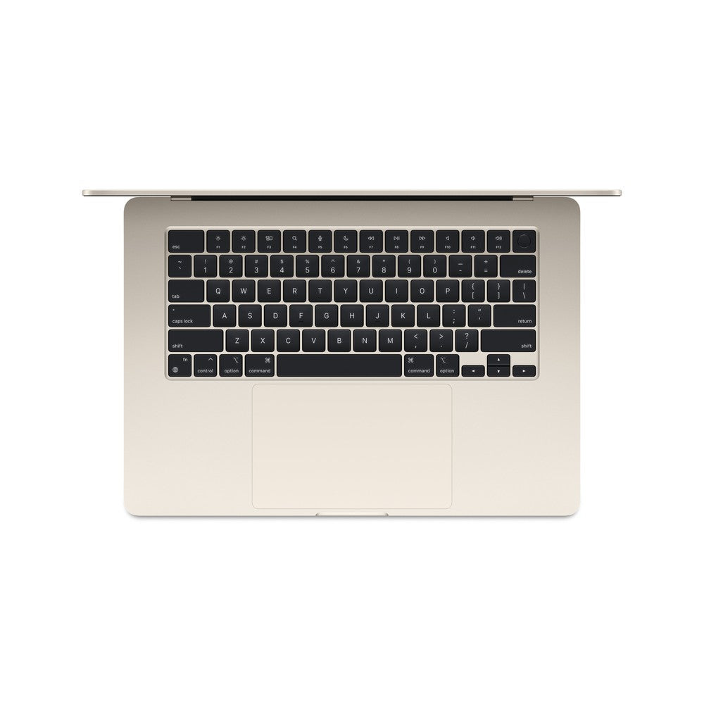 Apple 15-inch MacBook Air: Apple M3 chip with 8 core CPU and 10 core GPU 16GB 256GB SSD Starlight