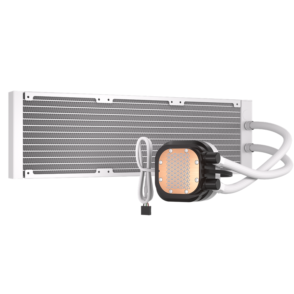 CORSAIR NAUTILUS 360 LCD White 360mm Radiator Liquid CPU Cooler