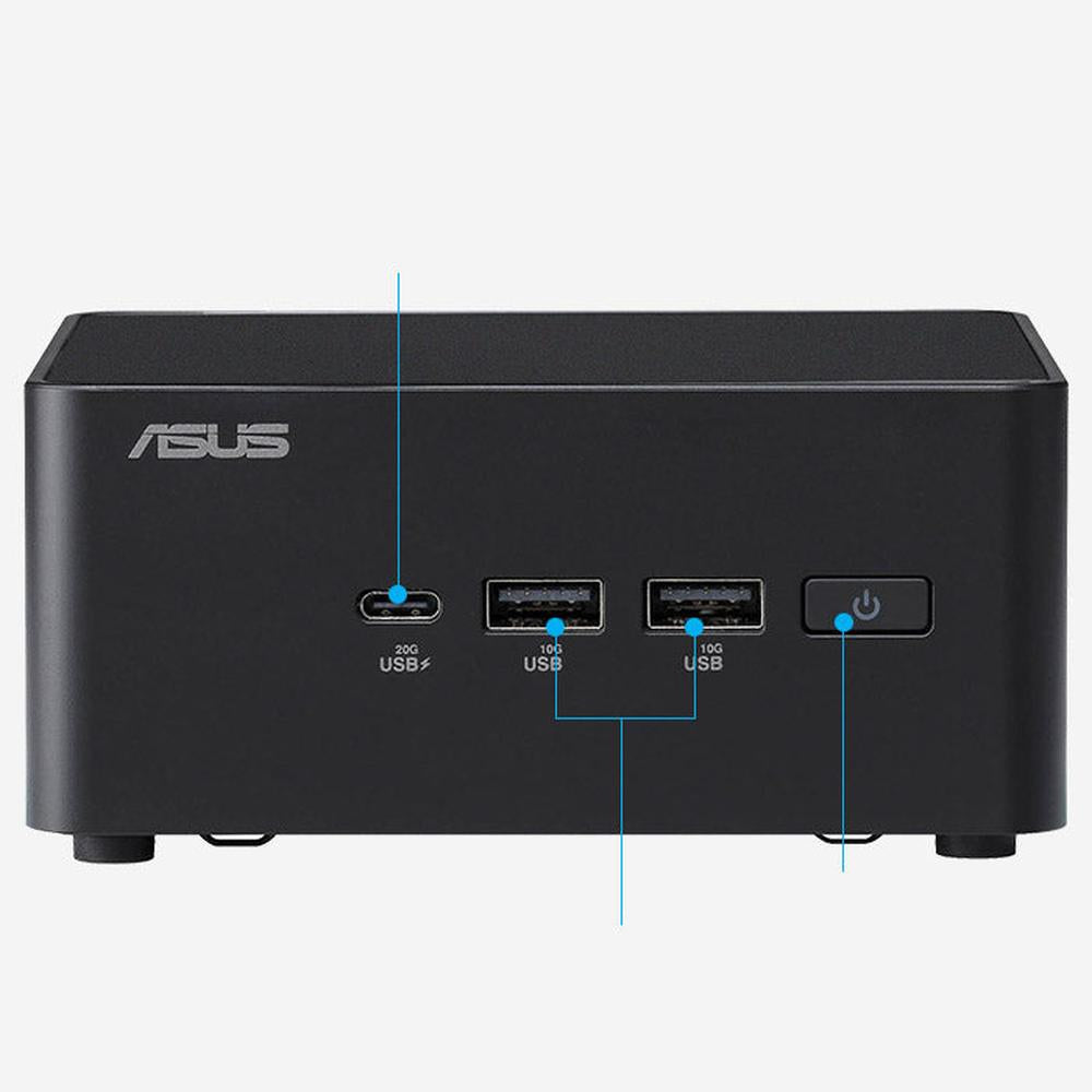 ASUS NUC 14 (L10 Tall) - Ultra 7 155H 32GB DDR5-5600 1TB M.2 2280 4.0 SSD Wi-Fi 6E AX211 2.5G LAN WIN11 PRO   - NO AU CORD