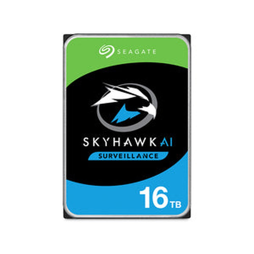 Seagate SkyHawk AI Surveillance 3.5" HDD 16TB  SATA 6Gb/s 7200RPM 256MB Cache 5 Years or 2M Hours