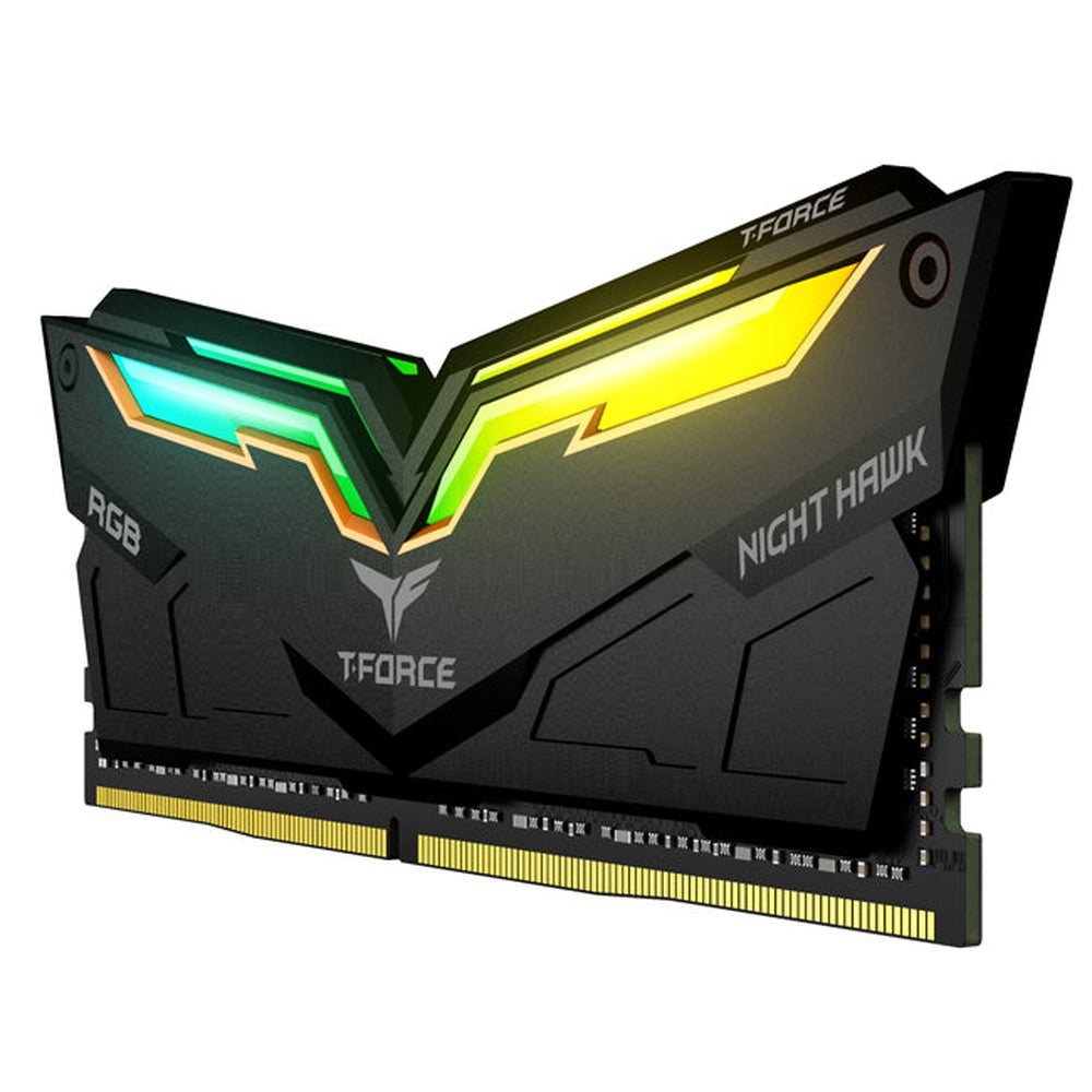 TEAM NIGHT HAWK RGB2 (black) UD-D4 16GBx2 3600 CL18-22-22-42 1.35V