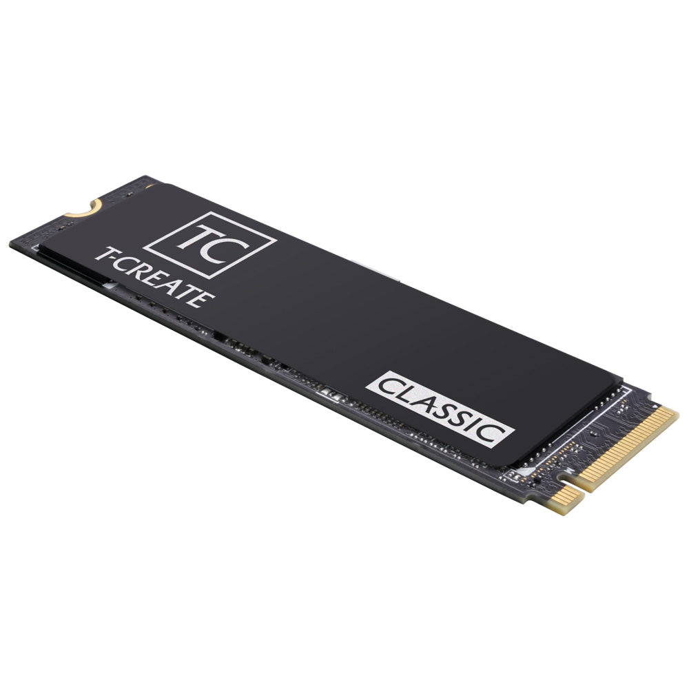 TEAM T-CREATE M.2-2280 PCI-E Gen4x4 DL CLASSIC 1TB RETAIL W/HEAT STICKER