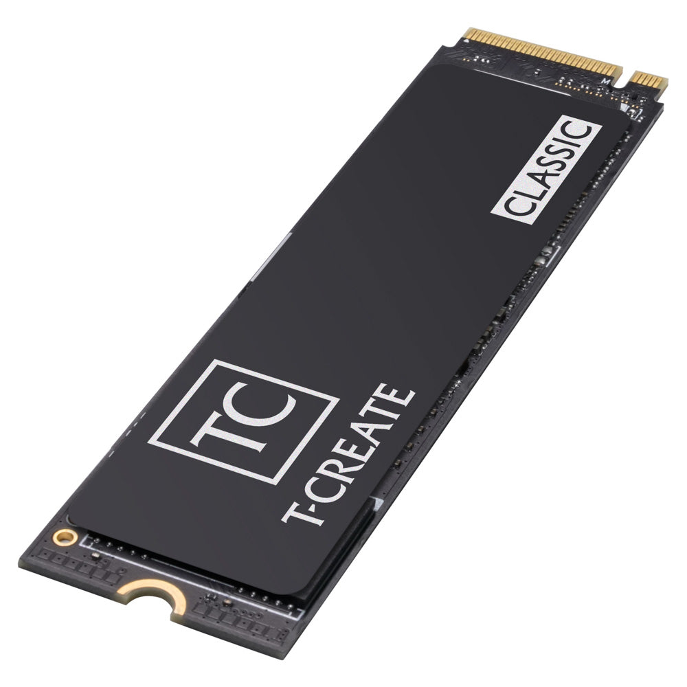 TEAM T-CREATE M.2-2280 PCI-E Gen4x4 DL CLASSIC 1TB RETAIL W/HEAT STICKER