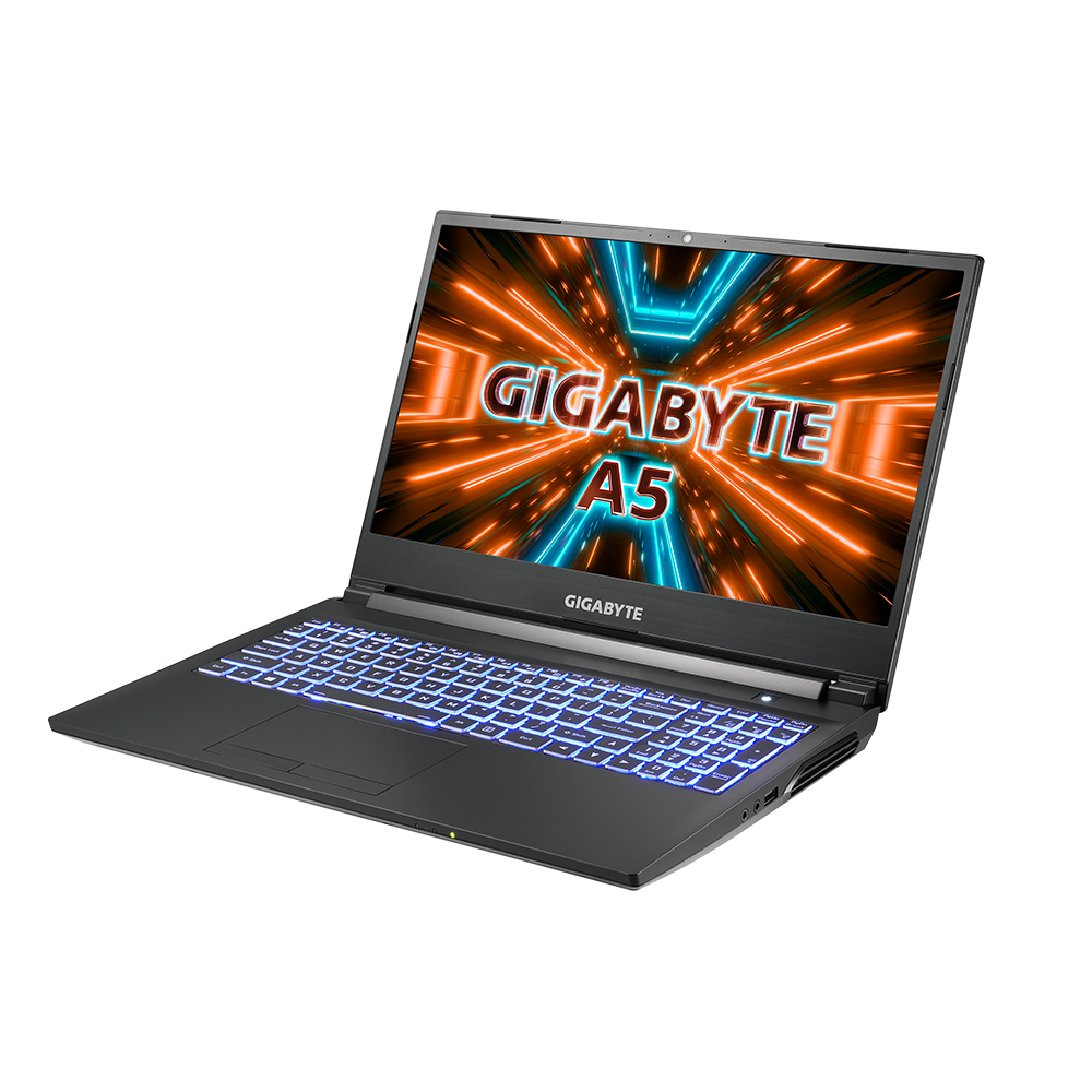 Gigabyte A5 K1 15.6" FHD 240Hz AMD R7 5800H RTX 3060P DDR4 8Gx2 Gen4 1TB Win11 Home s