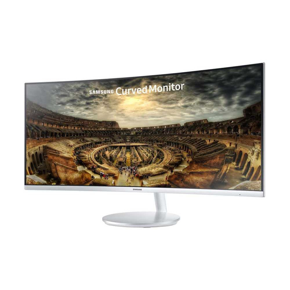 SAMSUNG CJ79 34'' UWQHD QLED CURVED (21:09) 3440x1440 Q-DOT 100Hz 4MS 2x THUNDERBOLT 3 DP HDMI USB HUB FREESYNC HAS SPEAKER VESA 3Y