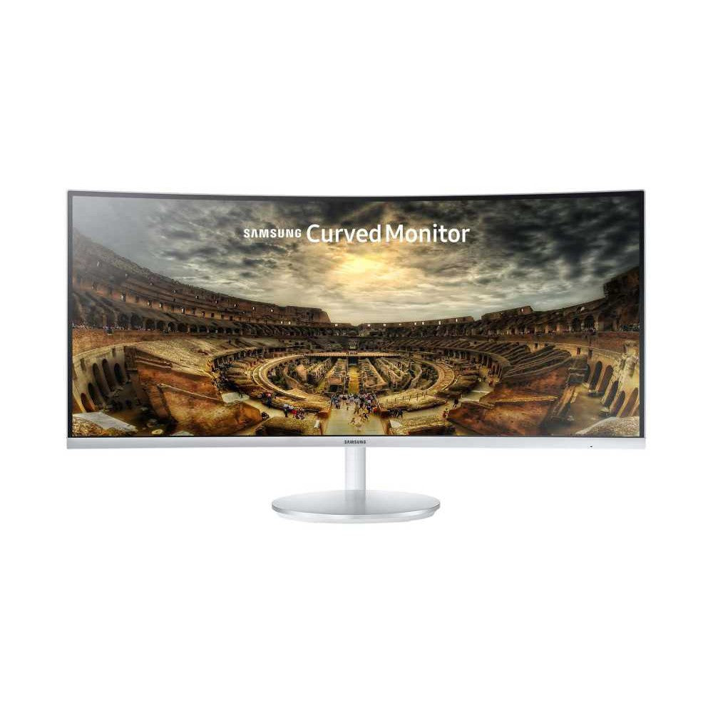 SAMSUNG CJ79 34'' UWQHD QLED CURVED (21:09) 3440x1440 Q-DOT 100Hz 4MS 2x THUNDERBOLT 3 DP HDMI USB HUB FREESYNC HAS SPEAKER VESA 3Y