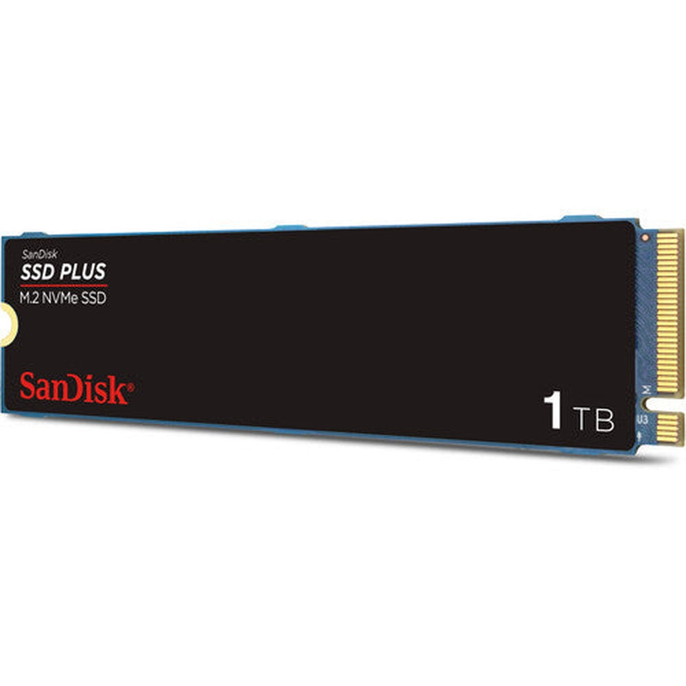 SanDisk Plus NVMe SSD 1TB PCIe Gen 3.0 M.2 2280-S3-M Speeds up to SR3200MB/s SW2500MB/s 3Y