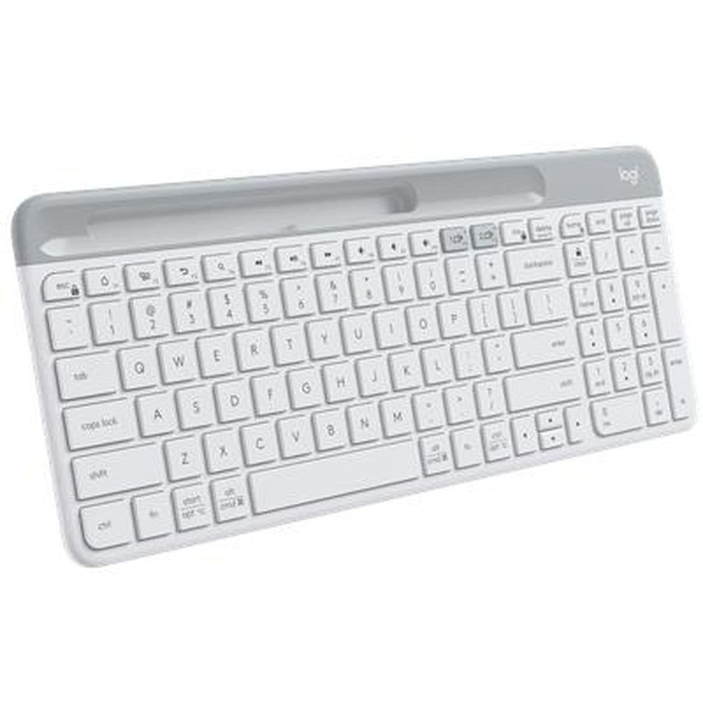 Logitech Slim Multi-Device Wireless Keyboard K580 - White