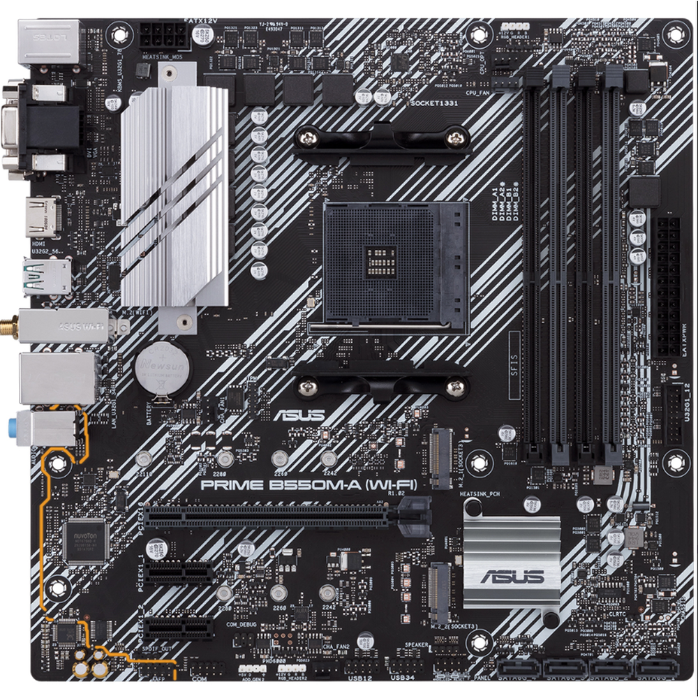 ASUS AMD mATX PRIME B550M-A Gaming Motherboards(WIFI)