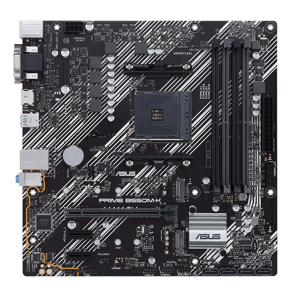 ASUS AMD mATX PRIME B550M-K Gaming Motherboards