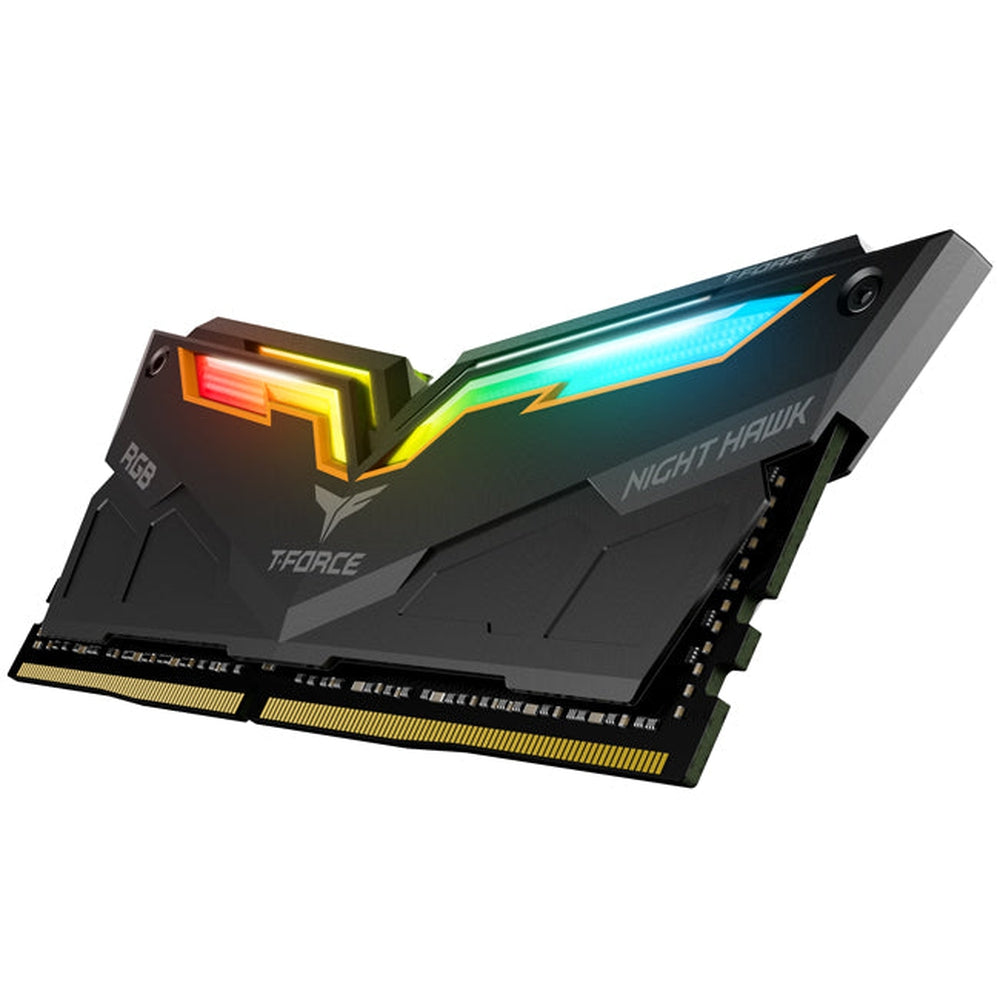 TEAM NIGHT HAWK RGB2 (black) UD-D4 16GBx2 3600 CL18-22-22-42 1.35V
