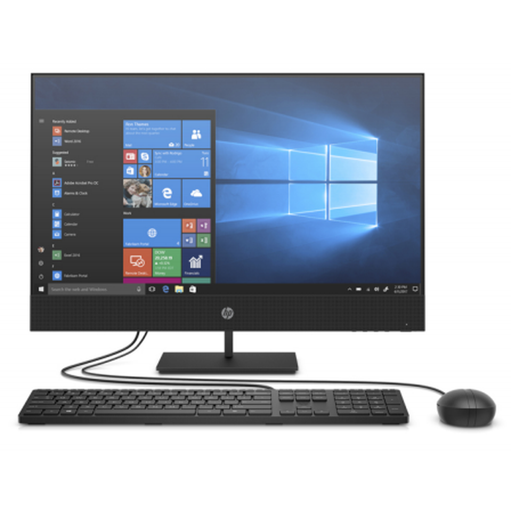 HP 400 ProOne G6 AIO 23.8" TOUCH i5-10400T 16GB 512GB Optane SSD WLAN  1-1-1