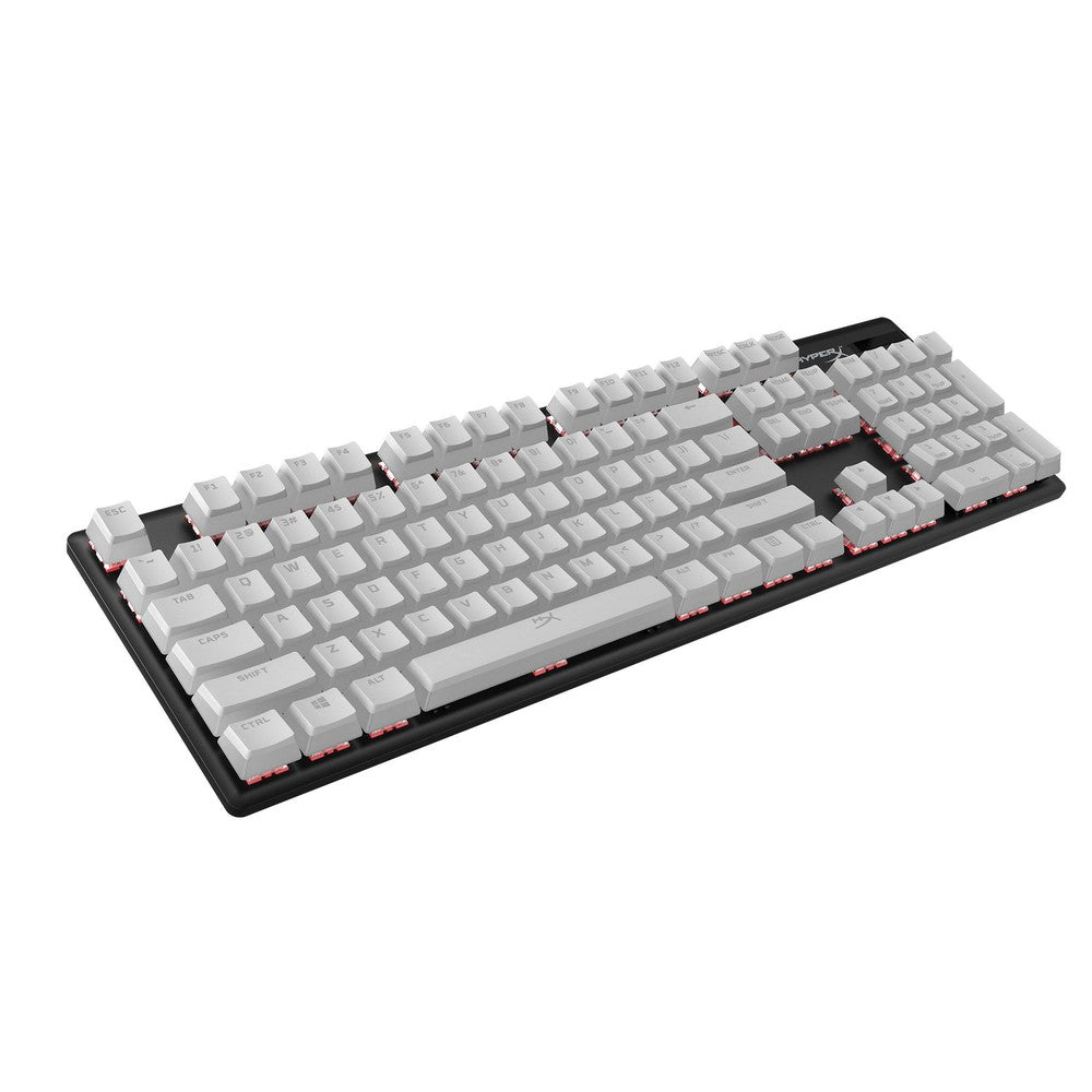 HP HyperX Pudding Keycaps - Full Key Set - PBT - White (US Layout) translucent keycaps (pudding)