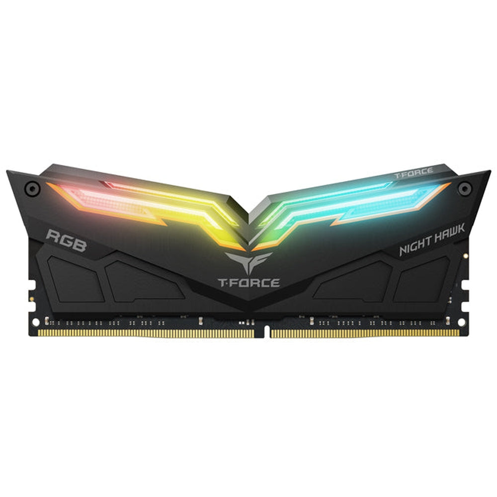 TEAM NIGHT HAWK RGB2 (black) UD-D4 16GBx2 3600 CL18-22-22-42 1.35V
