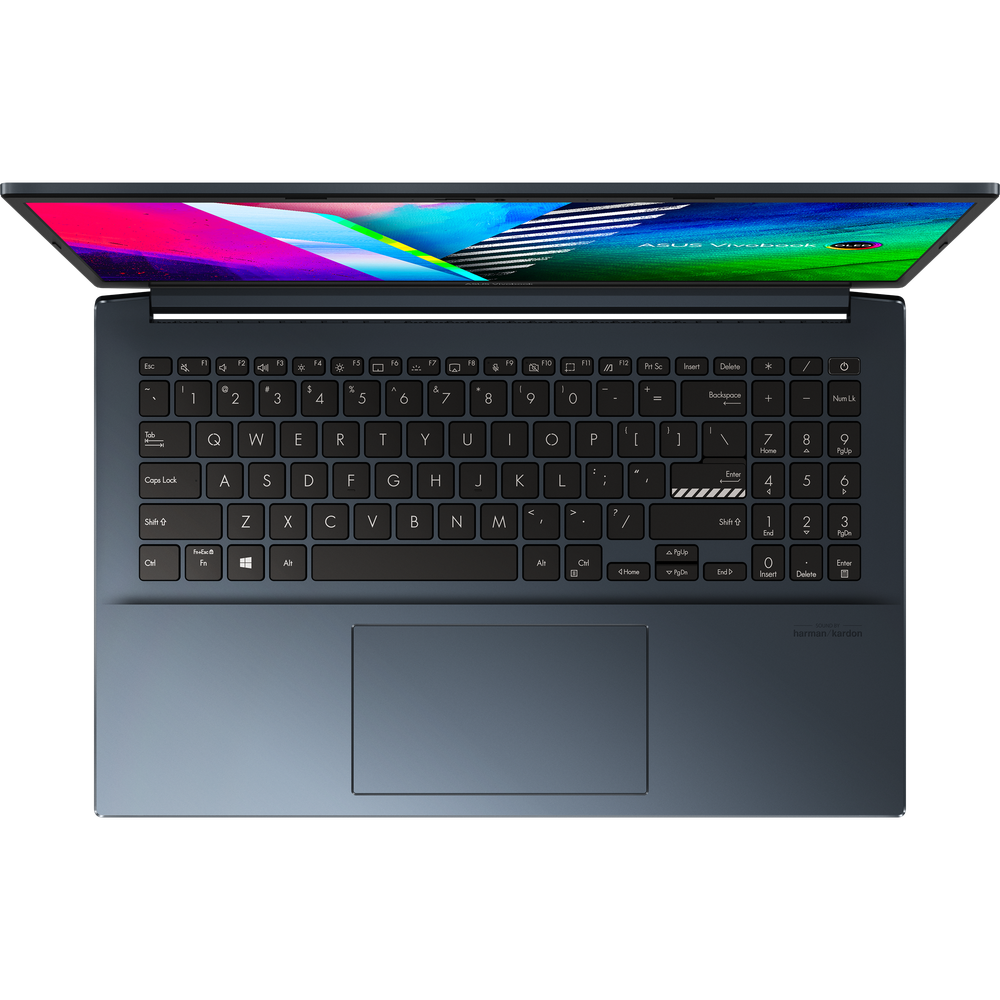 Asus Vivobook 15.6" FHD 1920x1080 OLED - R9-5900HX  RTX3050-4GB 16gb 1TB PCIE 3xUSB-A 1xUSB-C HDMI1.4 WIN11-H 1YR