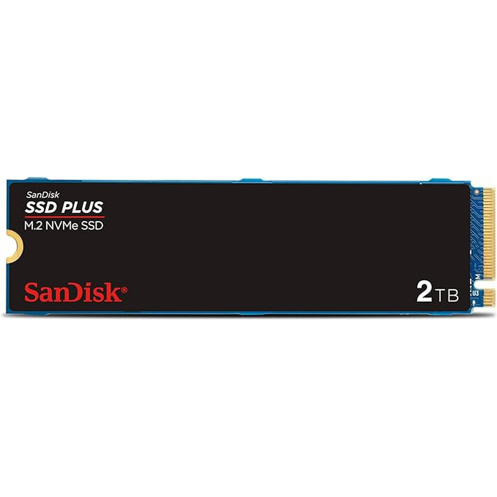 SanDisk Plus NVMe SSD 2TB PCIe Gen 3.0 M.2 2280-S3-M Speeds up to SR3200MB/s SW3000MB/s 3Y