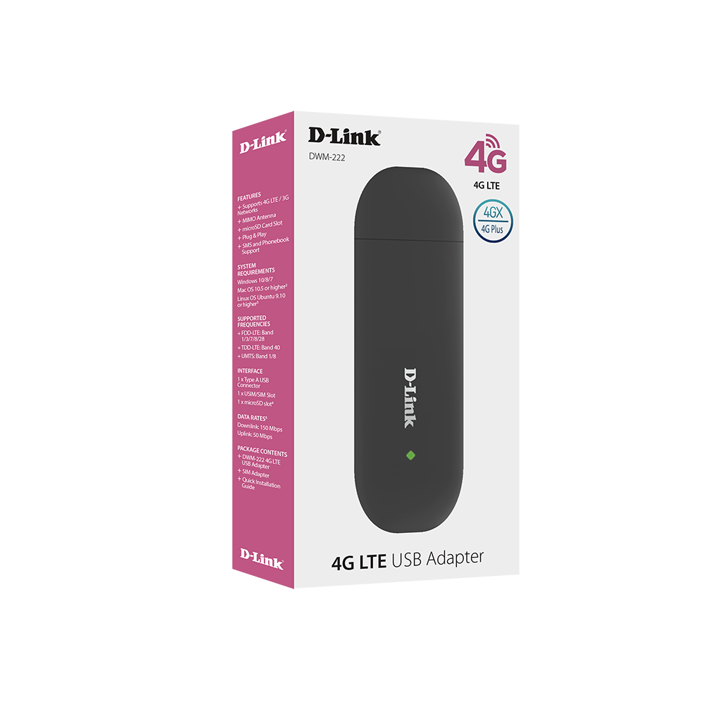 Dlink 4G LTE USB Adapter
