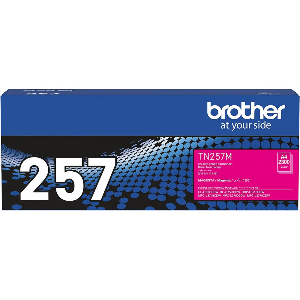 Brother MAGENTA HIGH YIELD TONER CARTRIDGE TO SUIT HL-3230CDW/3270CDW/DCP-L3015CDW/MFC-L3745CDW/L3750CDW/L3770CDW (2300 Pages)