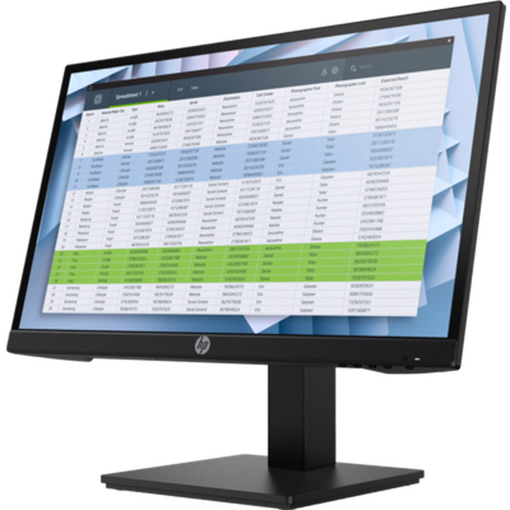 HP P22h G4 - 21.5" IPS 16:9 1920x1080 HEIGHT ADJUST VGA+DP+HDMI Tilt Swivel Pivot 3 Yrs