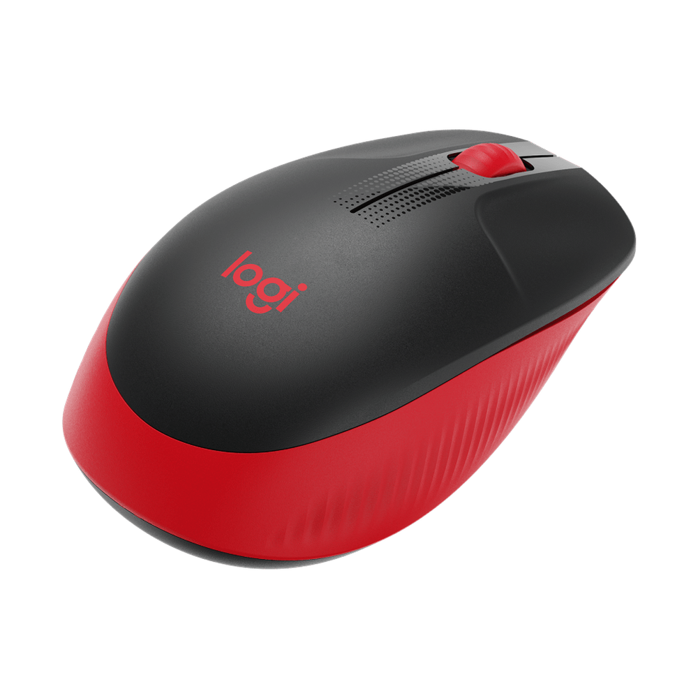 LOGITECH WIRELESS MOUSE M190 - Red