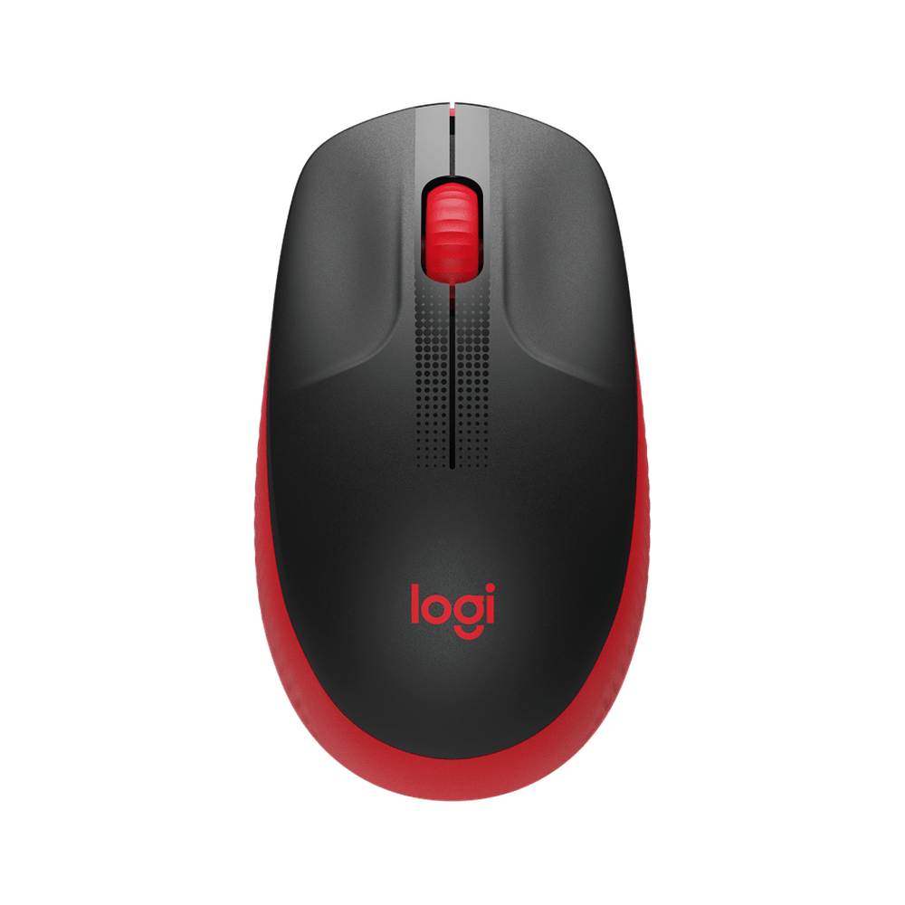 LOGITECH WIRELESS MOUSE M190 - Red